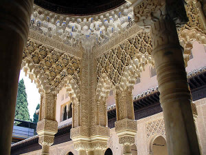 Alhambra, Granada, Andalucia, Spain. Author and Copyright Liliana Ramerini