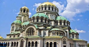 Katedral Alexander Nevsky, Sofya, Bulgaristan. Author Antoine Taveneaux