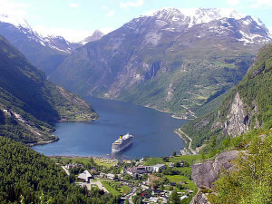 Geirangerfjord, Norwegen. Autor Marco Ramerini