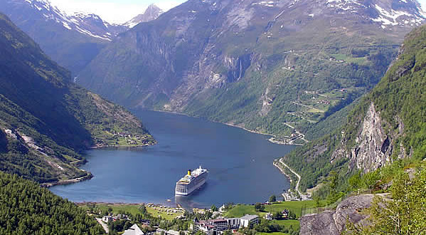 Geirangerfjord, Norway. Author and Copyright Marco Ramerini