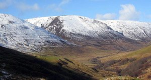 Highlands, Scotland, United Kingdom. Author Richard Crowest. Licensed under the Creative Commons Attribution-Share Alike