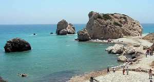 Skála Afrodity (Petra tou Romiou), Paphos, Kypr. Author Paul167