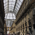 Galleria Vittorio Emanuele II, 米蘭，倫巴第，意大利. Author and Copyright Marco Ramerini