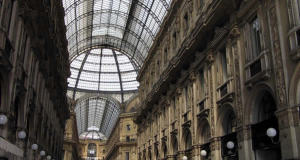 Galleria Vittorio Emanuele II, Milan, Lombardy, Italy. Author and Copyright Marco Ramerini