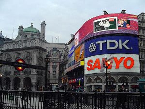 Piccadilly Circus, London, United Kingdom. Author and Copyright Marco Ramerini