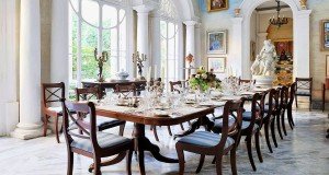 The summer dining room, Casa Rocca Piccola, Valletta, Malta
