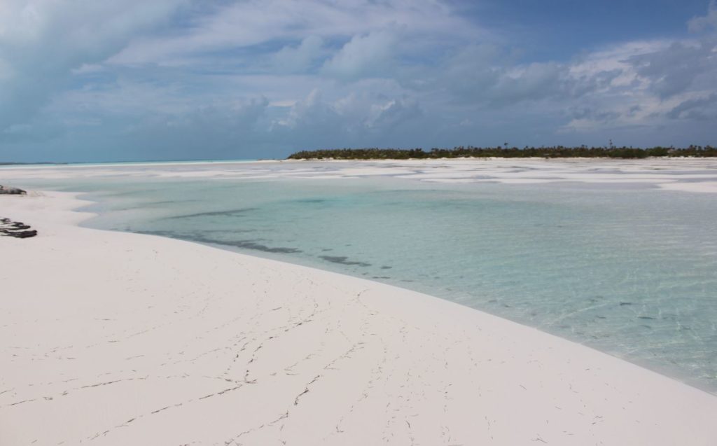 Sandbanks, Sandy Cay, Exumas, Bahamas. Author and Copyright Marco Ramerini..