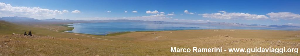 The Song Kol Lake, Kyrgyzstan. Author and Copyright Marco Ramerini