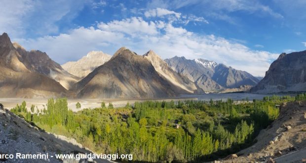 Passu Cones, Hunza Valley, Pakistan. Author and Copyright Marco Ramerini