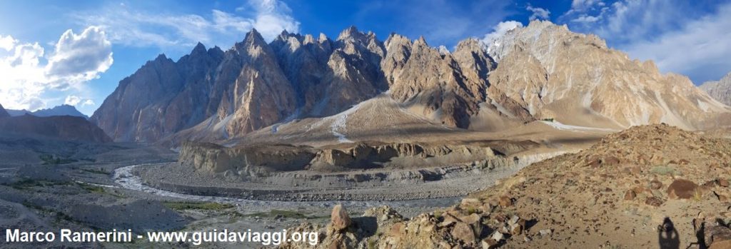 Passu Cones, Hunza Valley, Pakistan. Author and Copyright Marco Ramerini.