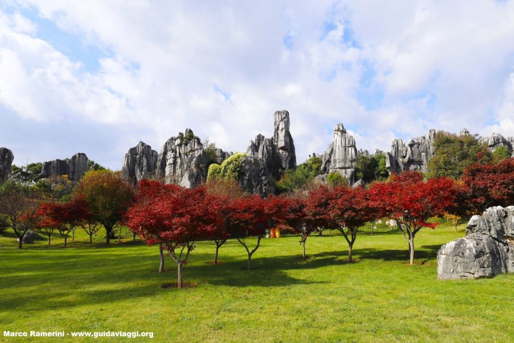 Stone Forest, Shilin, Yunnan, China. Author and Copyright Marco Ramerini