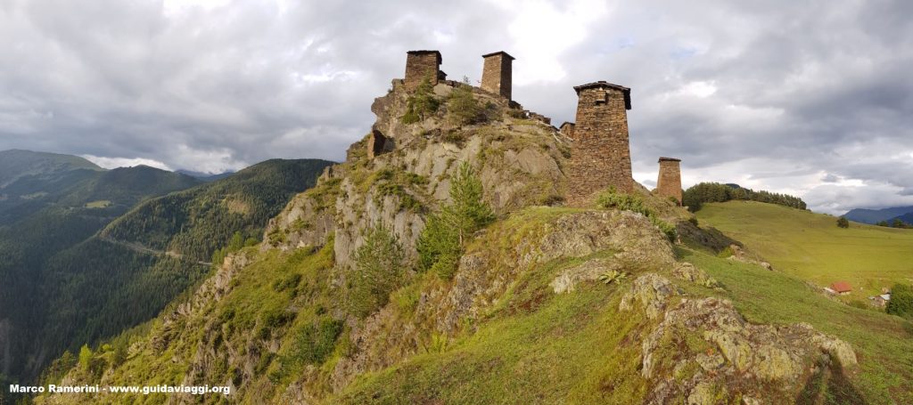 Omalo, Tusheti, Georgia. Author and Copyright Marco Ramerini