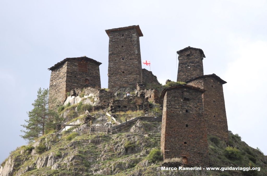 Omalo, Tusheti, Georgia. Author and Copyright Marco Ramerini