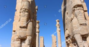 Tor aller Nationen. Ruinen der zeremoniellen Hauptstadt des Persischen Reiches (Achaemenid Empire), Iran. Autor und Copyright Marco Ramerini