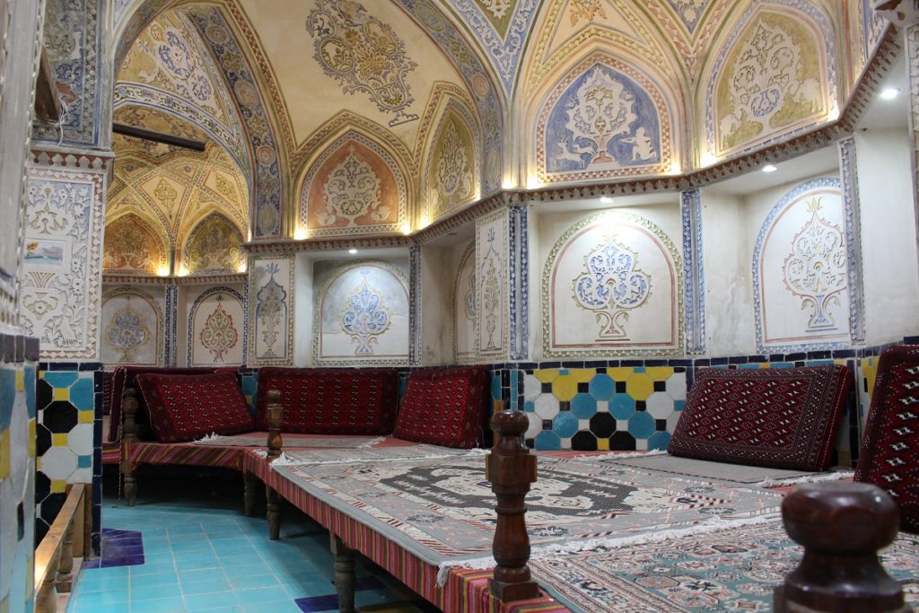 Sultan Amir Ahmad Bathhouse, Kashan, Iran. Author and Copyright Marco Ramerini