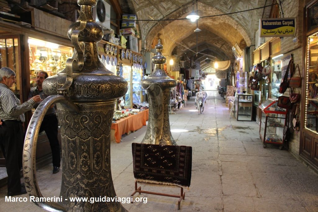 Bazaar, Esfahan, Iran. Author and Copyright Marco Ramerini,