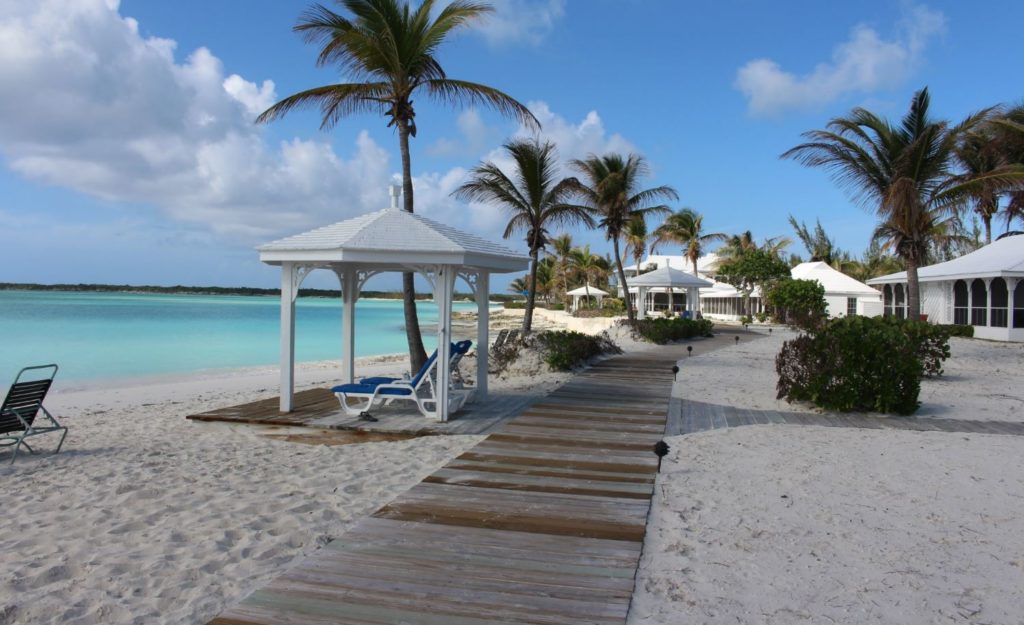 Cape Santa Maria Beach Resort, Long Island, Bahamas. Author and Copyright Marco Ramerini ..