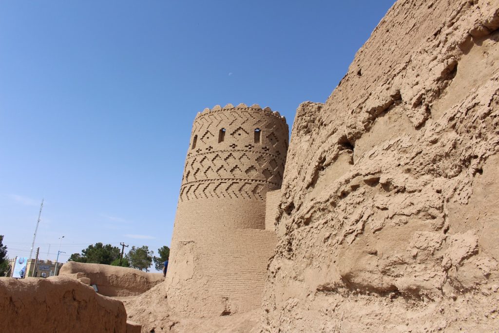 Narin Qal'eh fortress, Meybod, Iran. Author and Copyright Marco Ramerini ,.