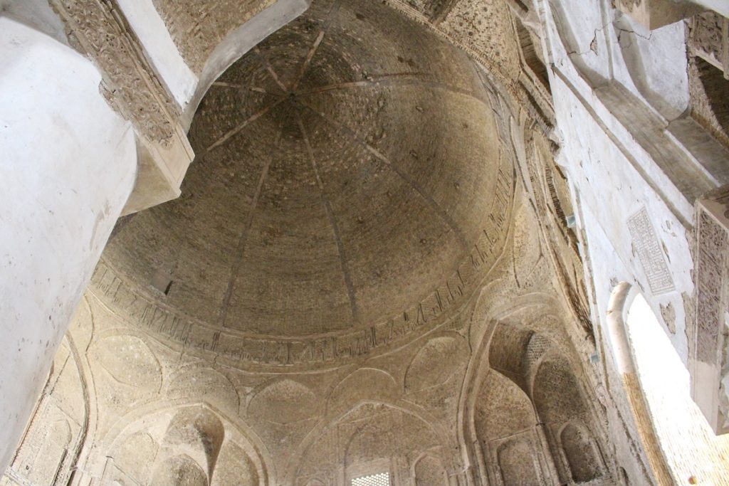 The Nezam al-Molk dome, Friday Mosque (Jāmeh Mosque), Isfahan, Iran. Author and Copyright Marco Ramerini