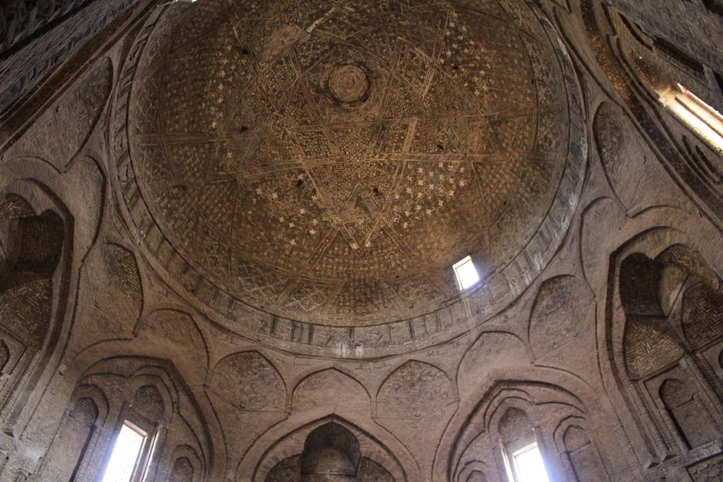 The dome Taj al-Molk, Friday Mosque, Esfahan, Iran. Author and Copyright Marco Ramerini