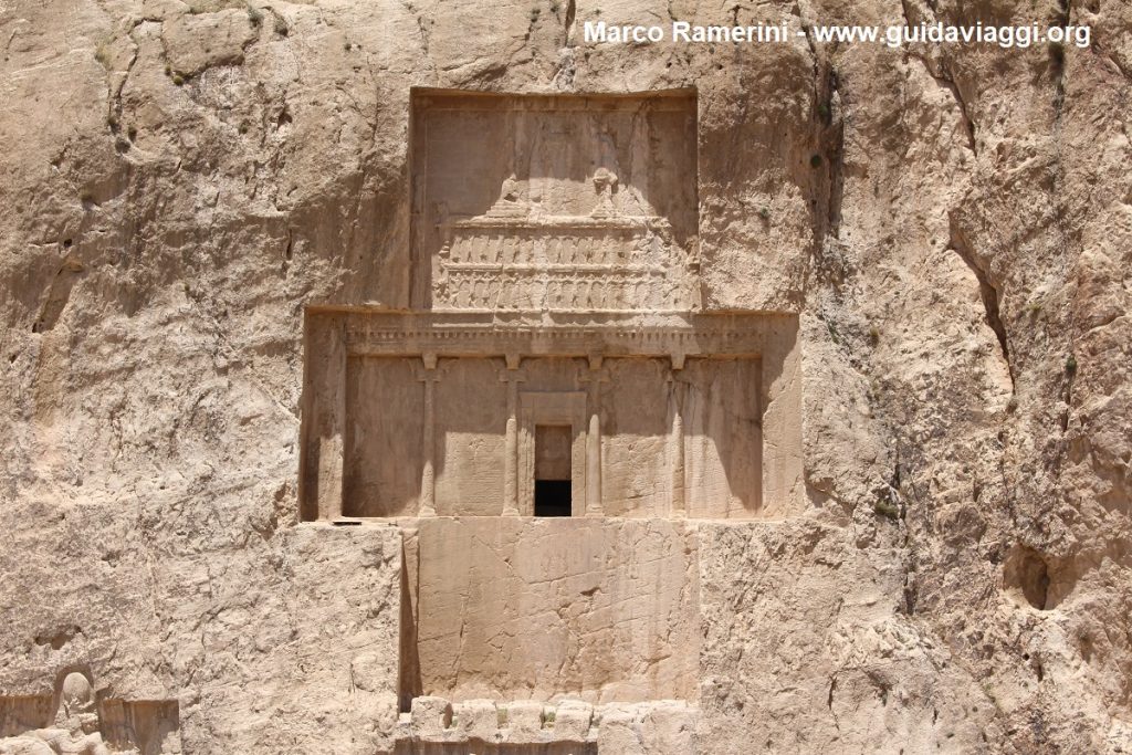 The tomb of Darius I, Naqsh-e Rostam, Iran. Author and Copyright Marco Ramerini