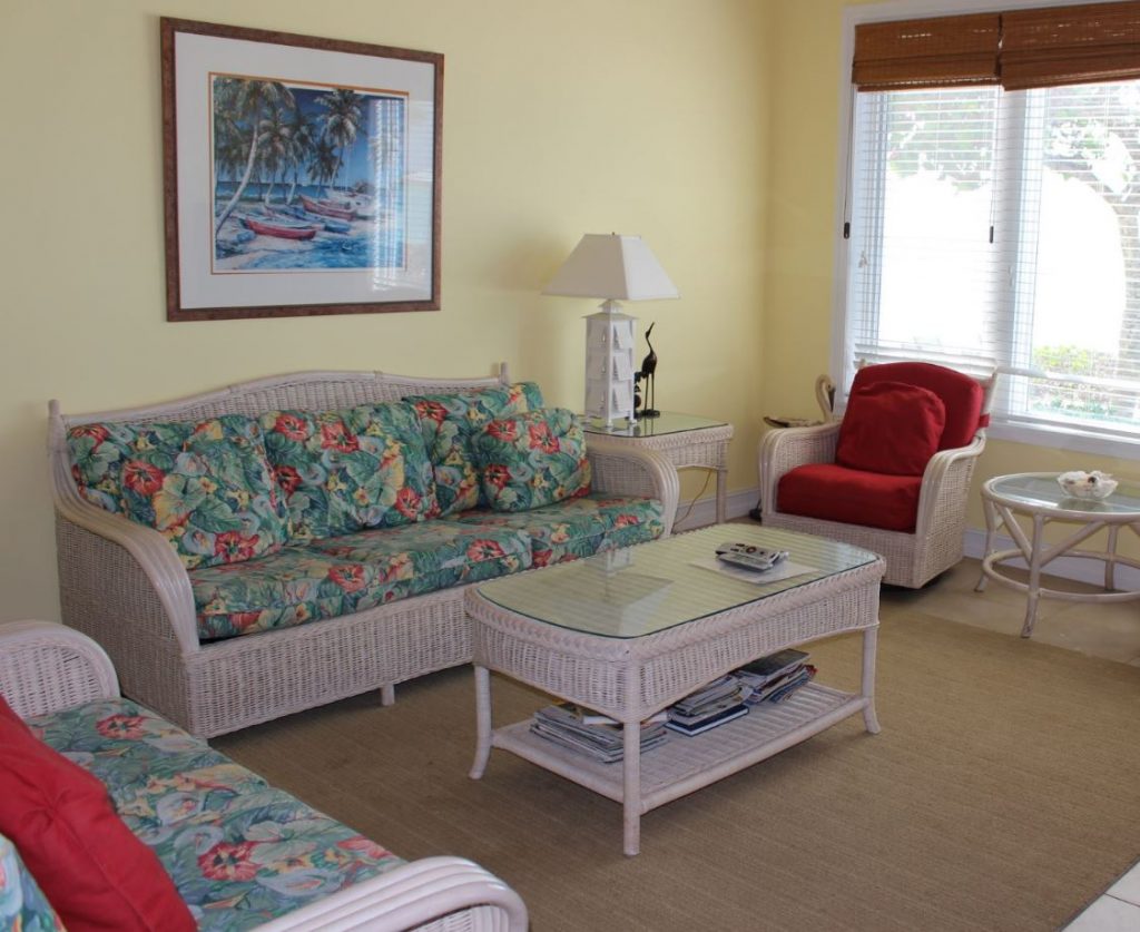 The interior of a villa, Cape Santa Maria Beach Resort, Long Island, Bahamas. Author and Copyright Marco Ramerini.