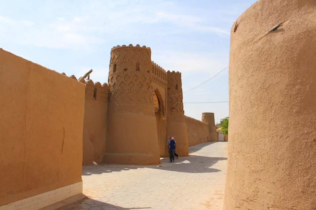 Gate of the walls, Meybod, Iran. Author and Copyright Marco Ramerini