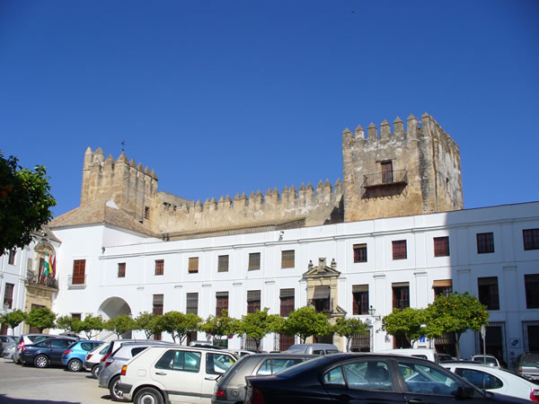 Castillo de Arcos, Arcos de la Frontera, Andalusia, Spain. Author and Copyright Liliana Ramerini