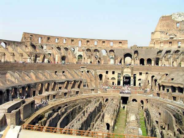 Colosseum, Rome, Italy. Author and Copyright Marco Ramerini