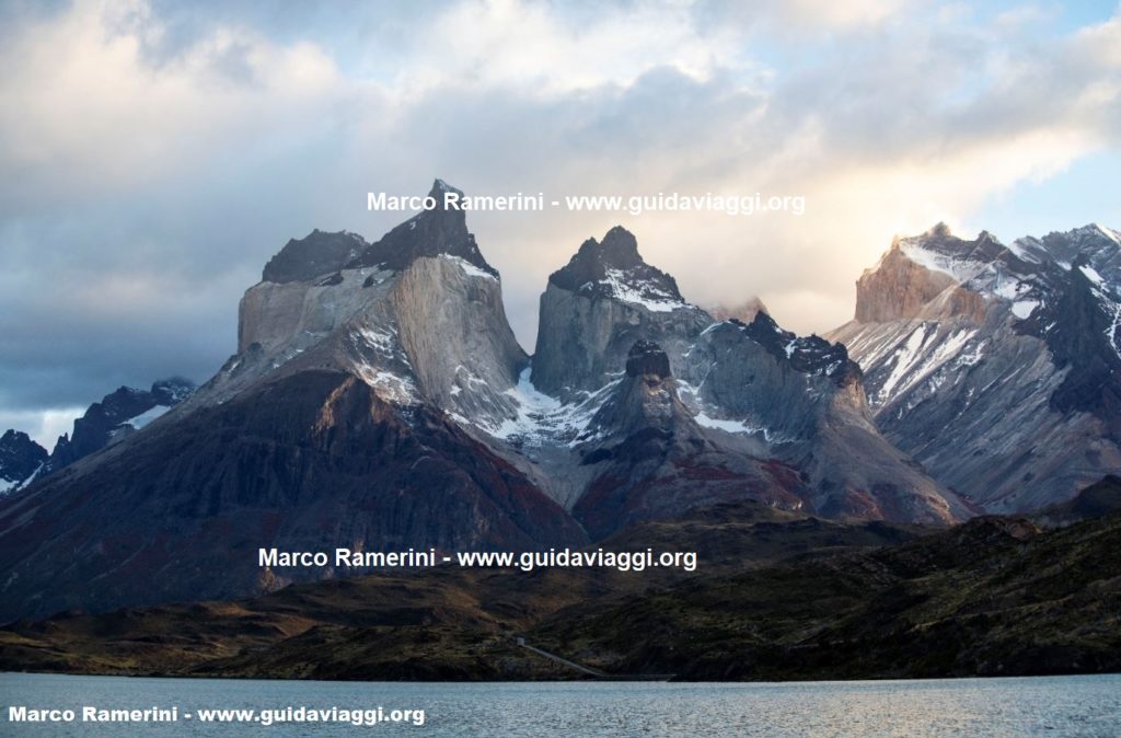 Cuernos del Paine, Torres del Paine National Park, Chile. Author and Copyright Marco Ramerini.