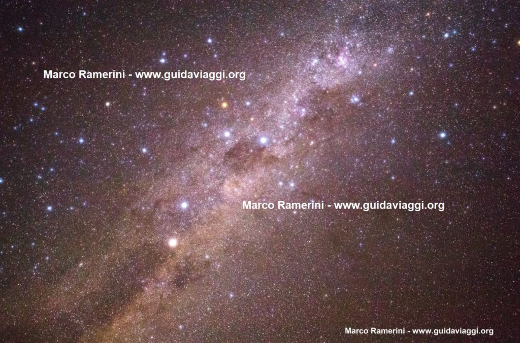 The Milky Way with the Southern Cross and Eta Carinae. Atacama desert, Chile. Author and Copyright Marco Ramerini