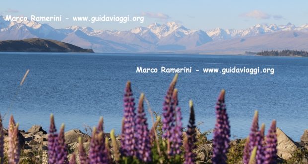 Lake Tekapo, New Zealand. Author and Copyright Marco Ramerini