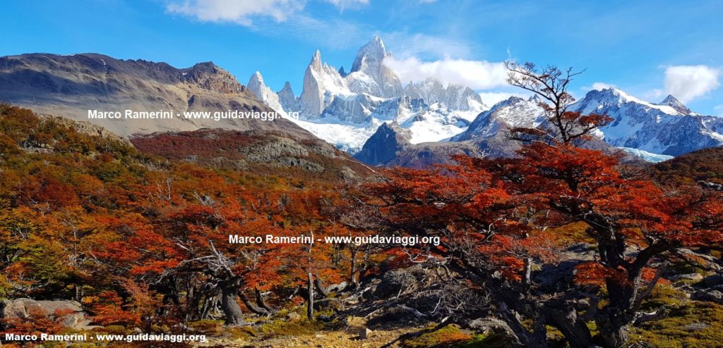 Monte Fitz Roy, Los Glaciares National Park, Argentina. Author and Copyright Marco Ramerini.,.