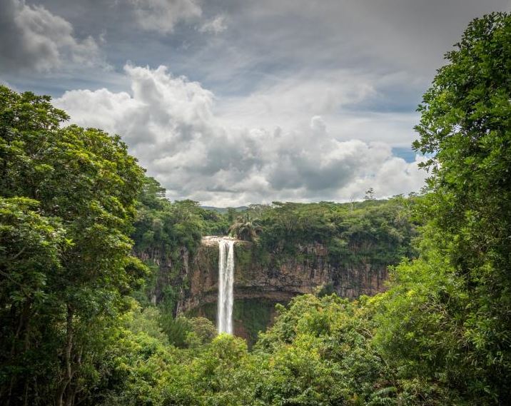 Wasserfall im Süden der Insel. Credit Mauritius Tourism