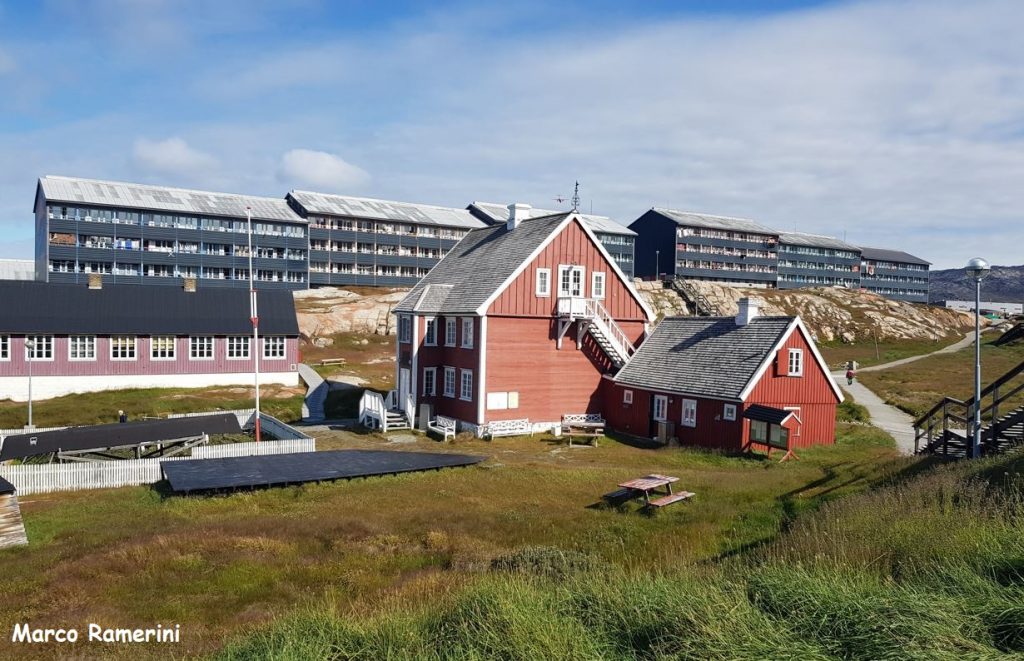 The Knud Rasmussen Museum in Ilulissat, Greenland. Author and Copyright Marco Ramerini